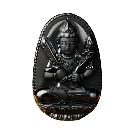 Hư không tạng bồ tát obsidian(tuổi sửu, dần)